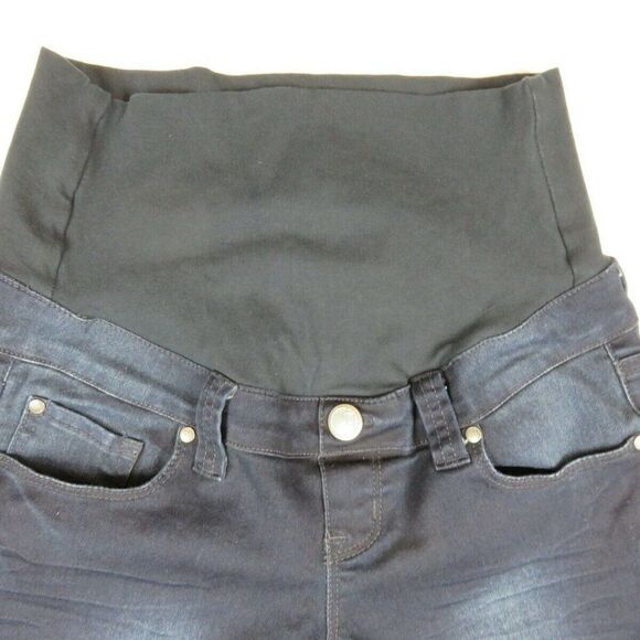 Thyme Maternity Jeans Stretch Cotton Blend Stretch Panel Pull-On Women's SIze XS - Picture 4 of 10